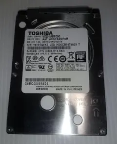 TOSHIBA 500.1GB HDD （中古品）（2.5インチ）
