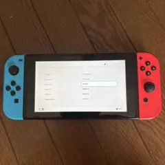 Nintendo Switch 本体 ネオンブルー ネオンレッドのサムネイル