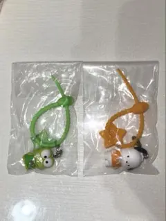 【最安値‼️】ななほしカラフルマルチチャーム ポチャッコ けろけろけろっぴ 2個のサムネイル
