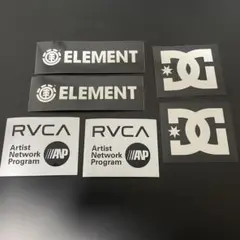 ELEMENT DC RVCA スケートボード ステッカー エレメント ルーカのサムネイル