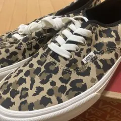 VANS-レオパード　UA Authentic