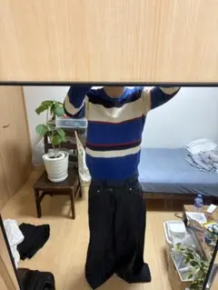 ボーダーニット ニット