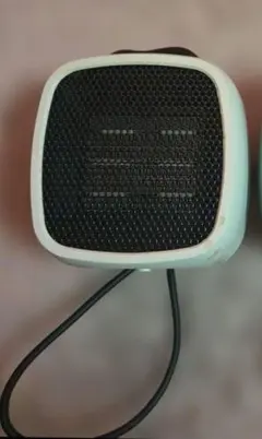 【ジャング品】セラミックファンヒーター 小型 ホワイトのサムネイル