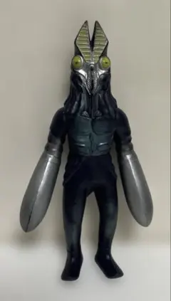 宇宙忍者 バルタン星人　三代目　ソフビ道　ミニ　ソフビ　フィギュア　2001