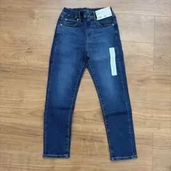 GU スリムフィットパンツ 130cm ブルー