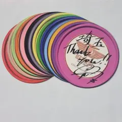 EXILE LIVE 2022 FC会場特典　埼玉　フリスビー型ステッカー　全員