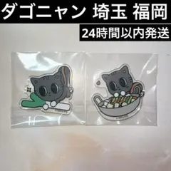 ダゴニャン 埼玉 福岡 ご当地 アクリルバッジ プルバトゥ PPULBATU