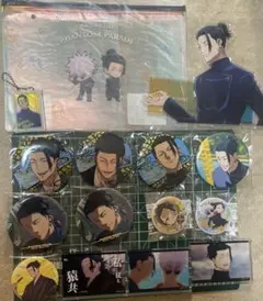 呪術廻戦 夏油傑　まとめ売り　缶バッジ　アクリルスタンド