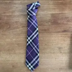 BURBERRY BLACK LABEL チェック柄ネクタイ