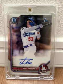 2022 Bowman Chrome Alex Freeland 直筆サイン