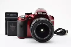 Nikon D3200 18-55mm VR II レンズキット レッドのサムネイル