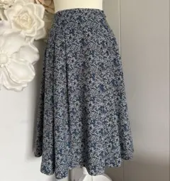 【美品】MACKINTOSH PHILOSOPHY 小花柄 フレアスカート 38