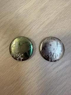 文豪ストレイドッグス 文スト 缶バッジ 中島敦 国木田独歩