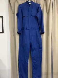 つなぎ　オーバーオール 青