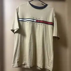 TOMMY HILFIGER オーバーサイズTシャツ L/G ベージュ