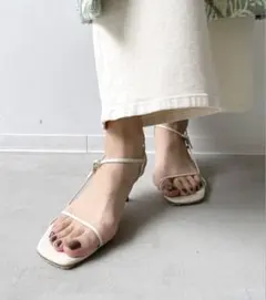 【BRENTA/ブレンタ】Square Toe Strap Sandal(別注)