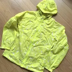Columbia フーデッドジャケット 花柄 ライトグリーン L