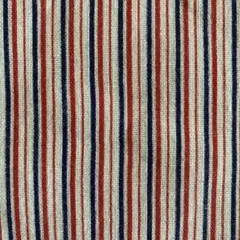 フィードサック＊ピンストライプ トリコロール＊ヴィンテージ生地