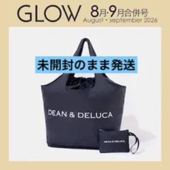 GLOW 8、9月 付録 DEAN &DELUCA グローサリーバッグ＋ポーチのサムネイル