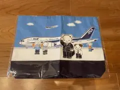 新品未開封】ANAコラボ ファミリア レッスンバッグ 飛行機 男の子 