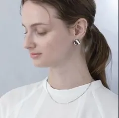 定価24,200円 LUNAR COIN スタージュエリー SV925 ピアス