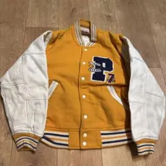 POSHBOY 牛革　袖革 スタジャン