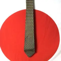 エルメス　総柄シルクネクタイ