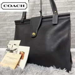 vintage LONGCHAMP レザー ハンドバッグ 黒 RG652 - メルカリ