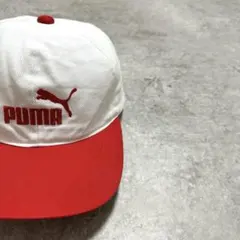 90s PUMA プーマ 2トーン 6パネルキャップ y2k 00s