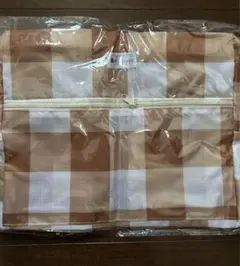 Milpoche チェック柄　お着替えBigポーチ