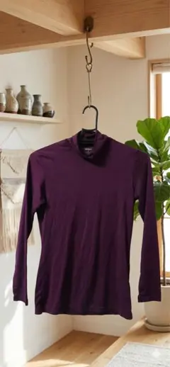 UNIQLO ヒートテック　タートルネック　ハイネック　　長袖　試着程度　L