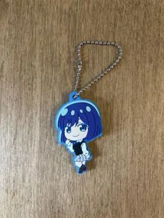 青い髪のキャラクター アクリルキーホルダー