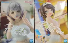 ホロライブ Relax time 白銀ノエル 大空スバル フィギュア 2種セット