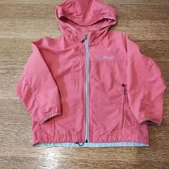 mont-bell フード付きピンクジャケット　110