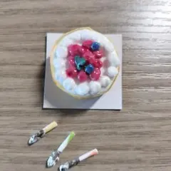 ハンドメイド ホールケーキA（ロウソク付）