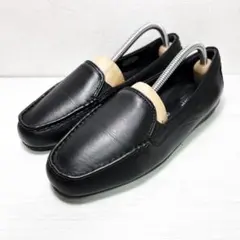 【美品】ロックポート 23.5cm トータルモーション レザー スリッポン 黒のサムネイル