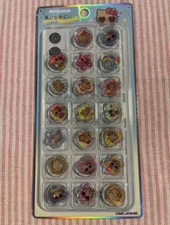 サンリオ　おはじきシール　日焼けキティ