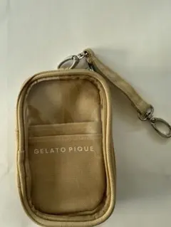 GELATO PIQUE ベージュ ポーチ
