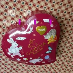 2026’バレンタイン♡GODIVA アリスのティーパーティー空き缶