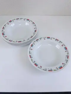 ✨美品✨スヌーピー　深皿　非売品　5枚セット