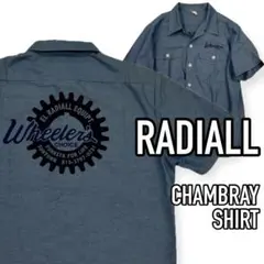 RADIALL●半袖シャンブレーシャツ ラディアル ワークシャツのサムネイル