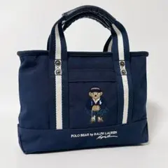 【人気商品】RALPH RAUREN ポロベア　ゴルフバッグ　トート　ネイビー