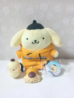 ✿ポムポムプリン ぬいぐるみチャーム セット✿