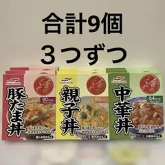豚たま丼・親子丼・中華丼 セットのサムネイル