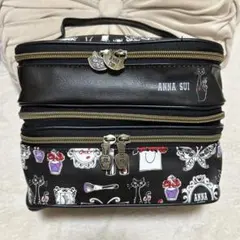 新品未使用 美品 ANNA SUI 2つに分かれるバニティポーチ 雑誌 付録