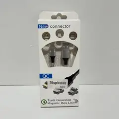 3 in 1 磁気充電ケーブル Android、iPhone、iPadタイプ C