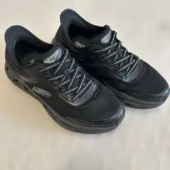 スケッチャーズ スリップインズ グライドステップ 27㎝ ブラック