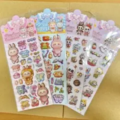 ぷくぷくシールラブブ　4枚セット