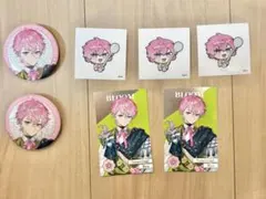 にじさんじ 8周年 皇れお 缶バッジ メタルカード　ステッカー チケット風カード