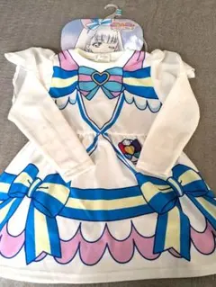 ハンガーつき。わんだふるぷりきゅあ　キュアニャミー　ワンピース　120cm